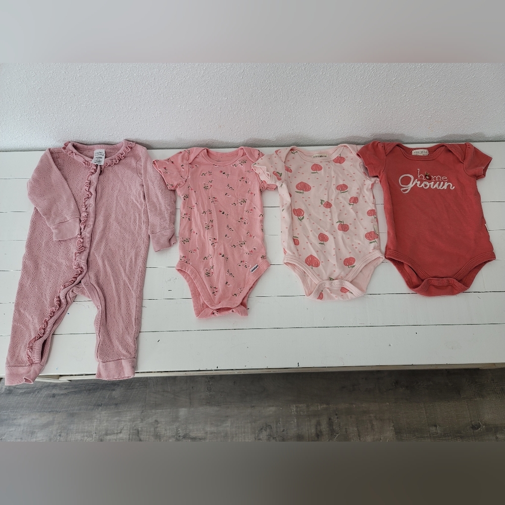 Rabbit+bear and Modern moments babygirl clothes 6-9 months